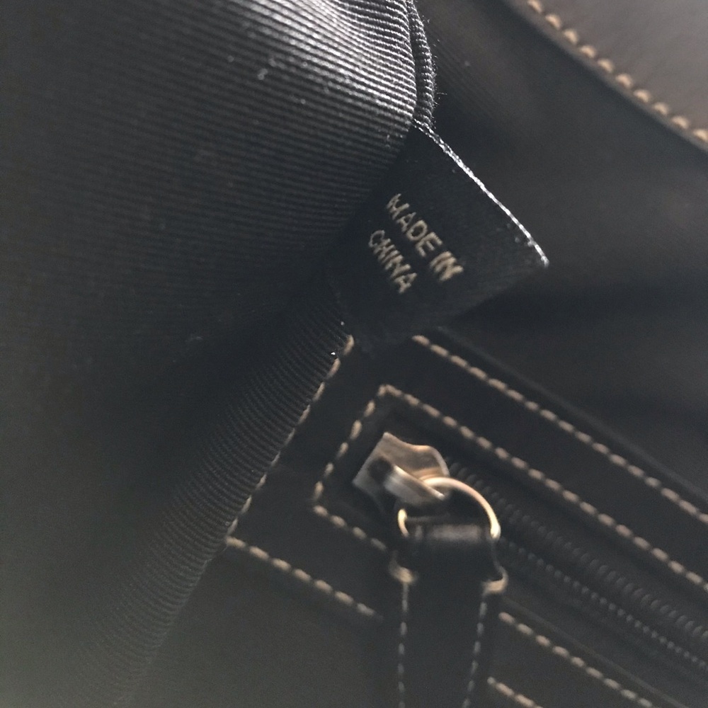 Coach Signature Monogram Corner Stripe Tote, 70336, Coated Canvas / Leather - Picture 12 of 15